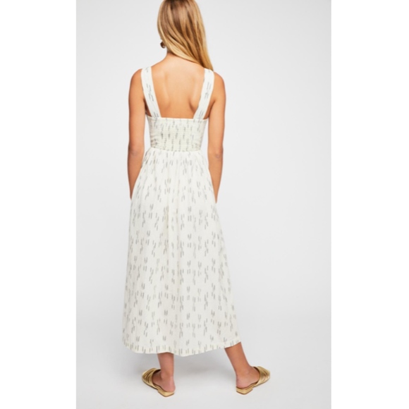 NWT Free People Caldasi Midi Dress - Picture 2 of 8